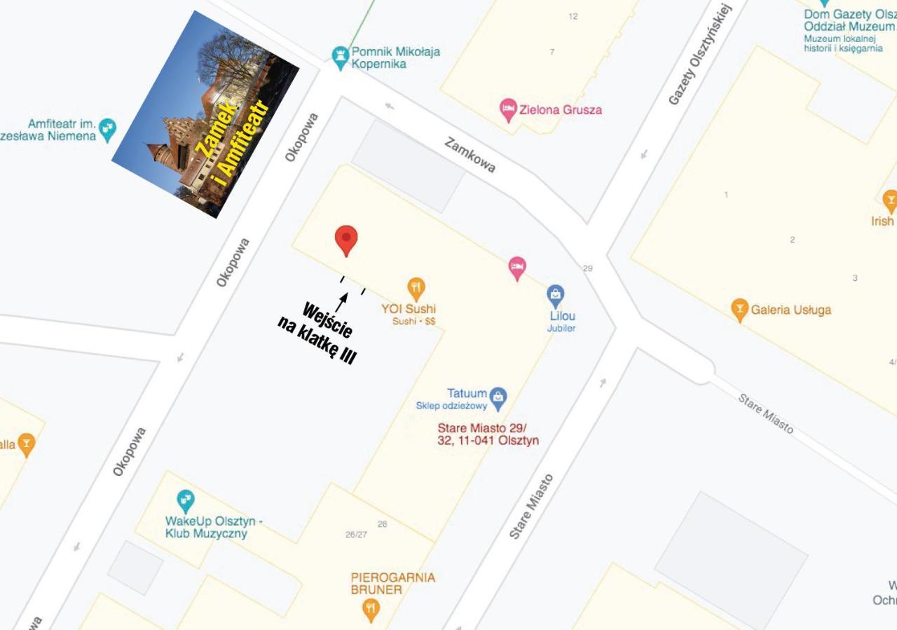 Amfiteatr Stare Miasto 奥尔什丁 外观 照片